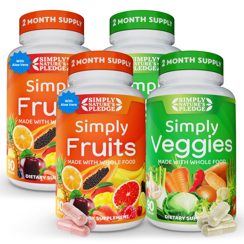 2 Pack - Simply Fruits & Veggies – Simply Nature's Pledge
