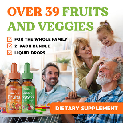 Simply Fruits & Veggies Liquid Drops