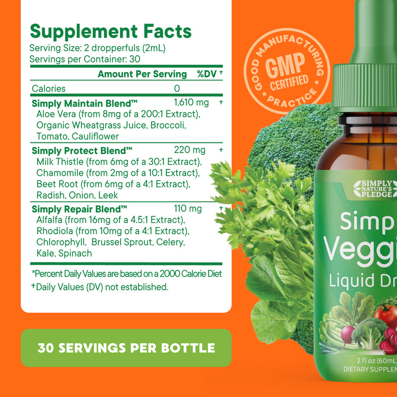 Simply Fruits & Veggies Liquid Drops